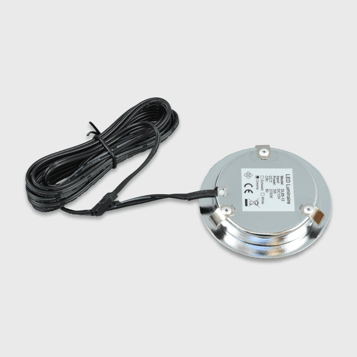 LED Einbauleuchte, Deckenspot warmweiß, 3W, 12V