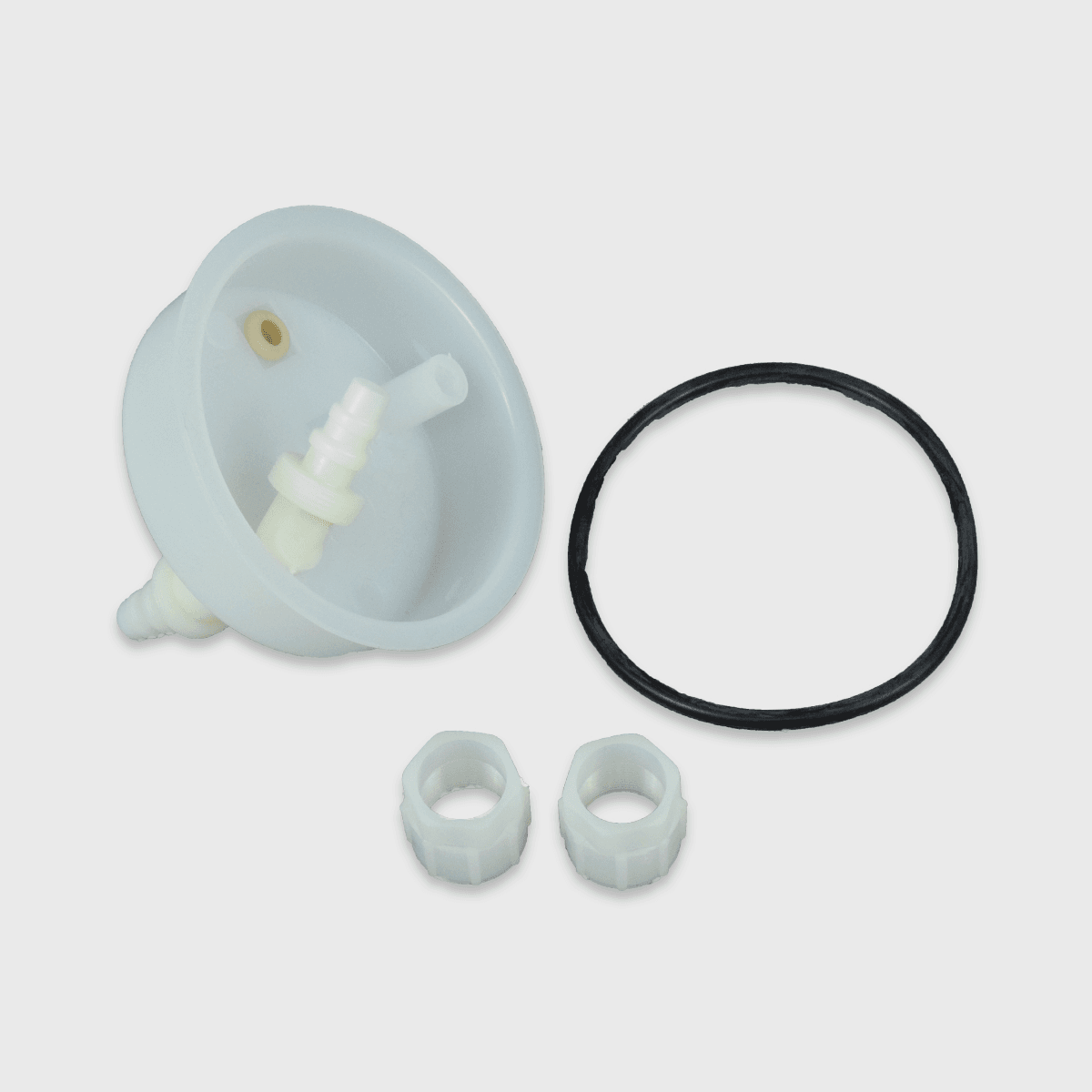 Frischwasser-Tankdeckel mit Schlauchaufnahme DIN 96