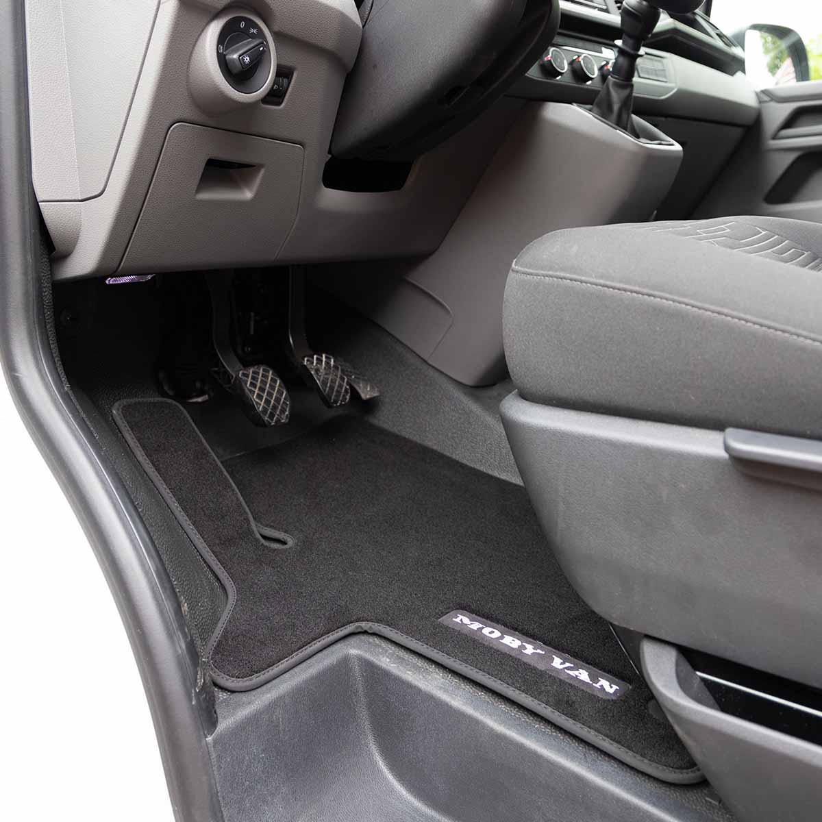 Moby Van Fußmatte VW T5 T6.1 für Einzelsitze