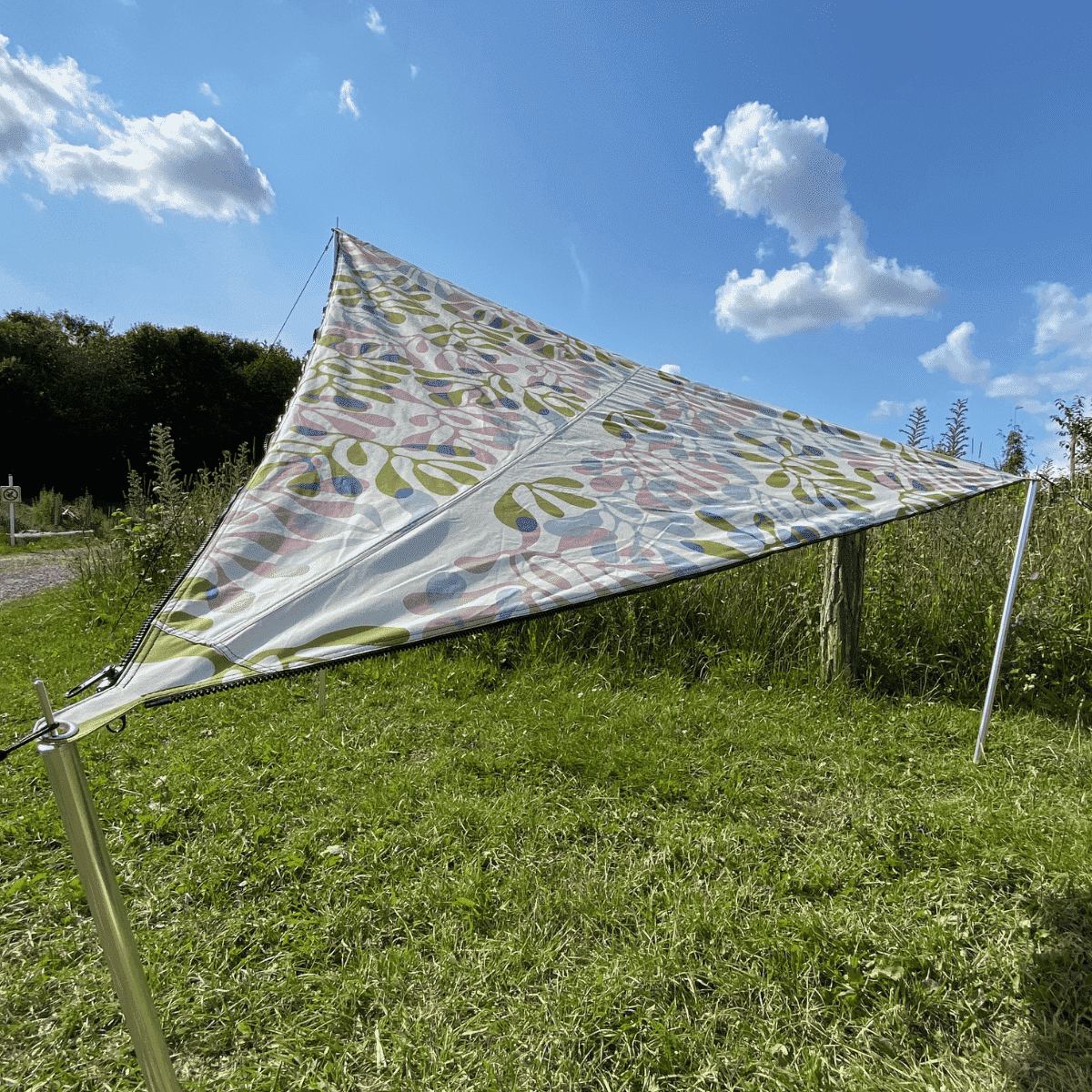 BENT Verbindbares Sonnensegel "TC-Zip-Canvas Single"