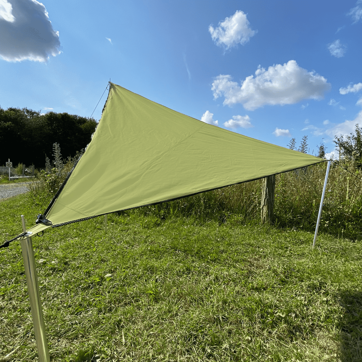 BENT Verbindbares Sonnensegel "TC-Zip-Canvas Single"