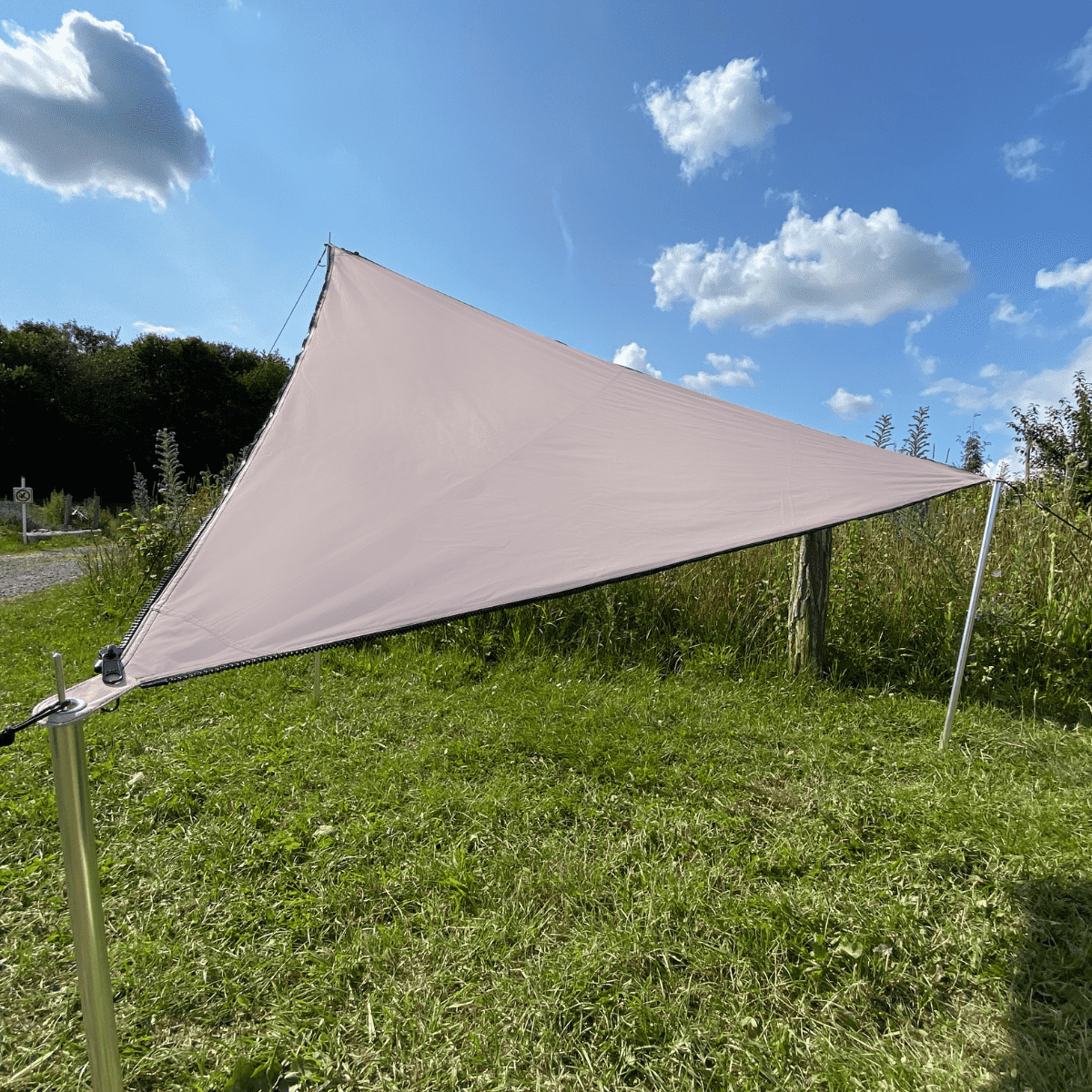 BENT Verbindbares Sonnensegel "TC-Zip-Canvas Single"