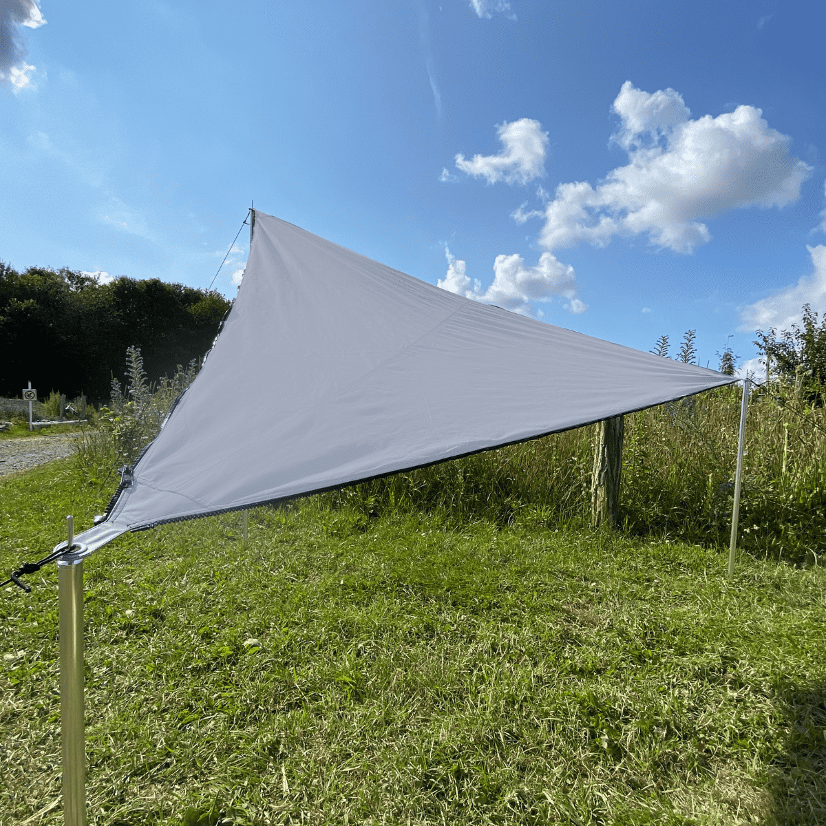 BENT Verbindbares Sonnensegel "TC-Zip-Canvas Single"