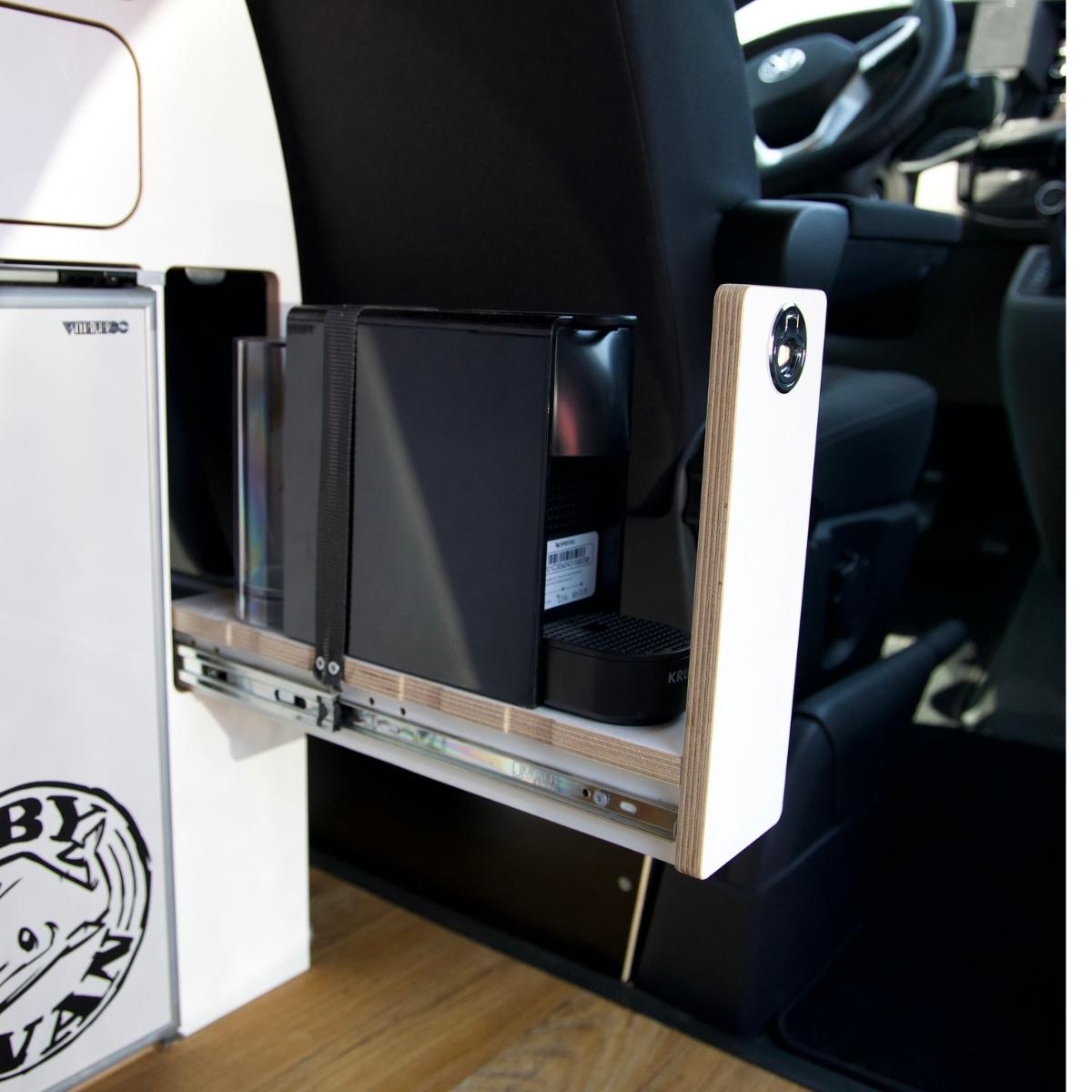 MobyOne Kaffeeauszug Küchenzeile für Nespresso Maschine