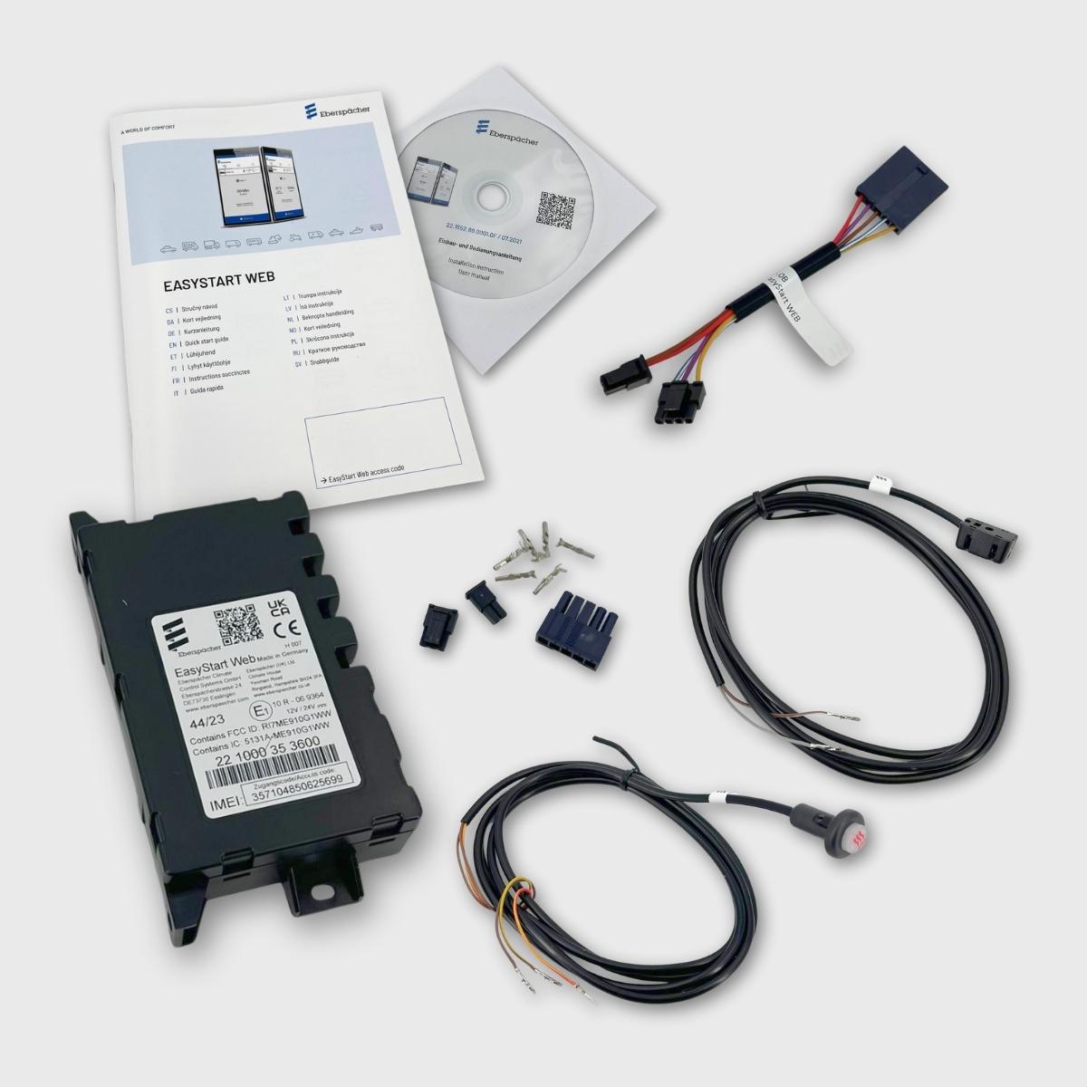 Eberspächer EasyStart Web Bedienelement Version 7.2 (4G LTE)