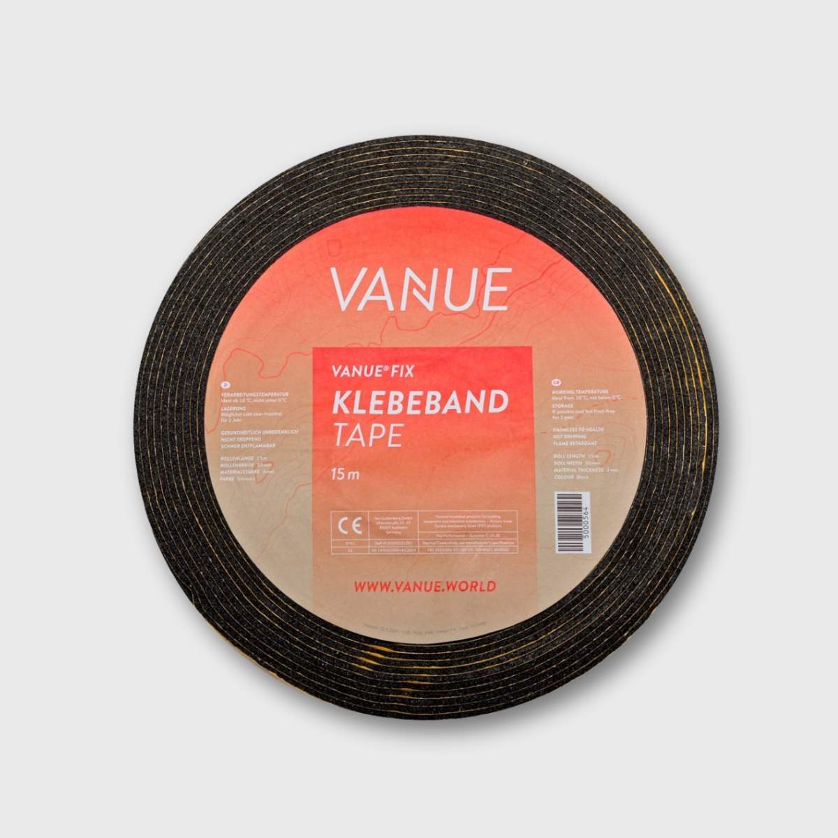 VANUE® FIX Ruban adhésif 15 m