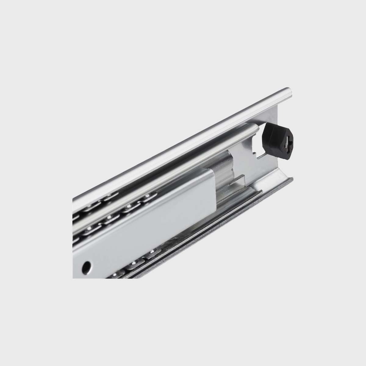 Coulisses à extension totale pour tiroir de lit 80 - 115 kg 400 mm (paire)
