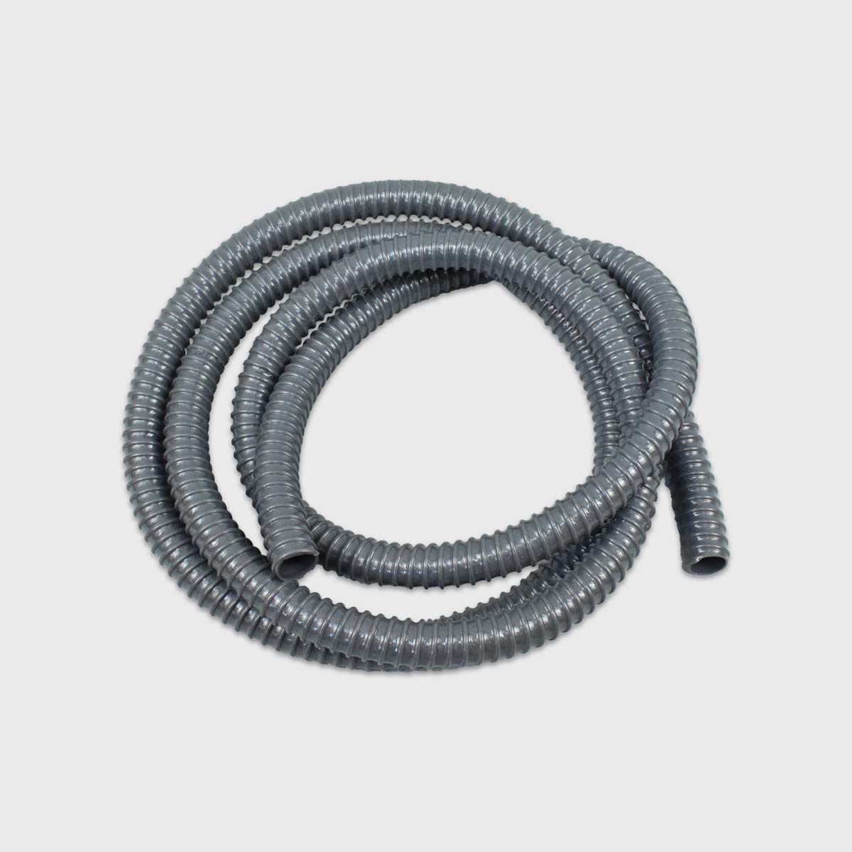 Tuyau spiralé pour eaux usées 19mm gris