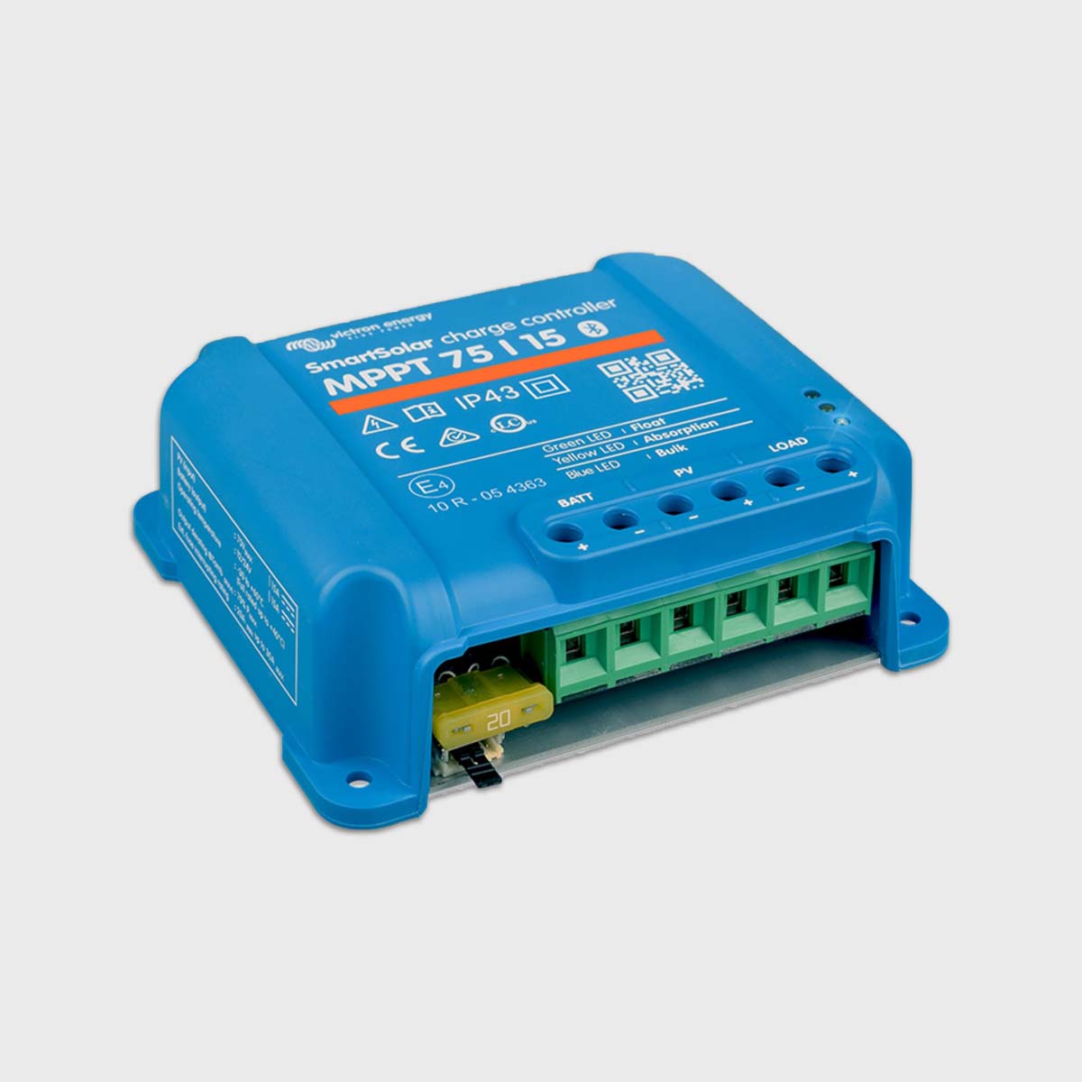 Régulateur de charge solaire Victron Smartsolar MPPT 75/15 15A 12V 24V