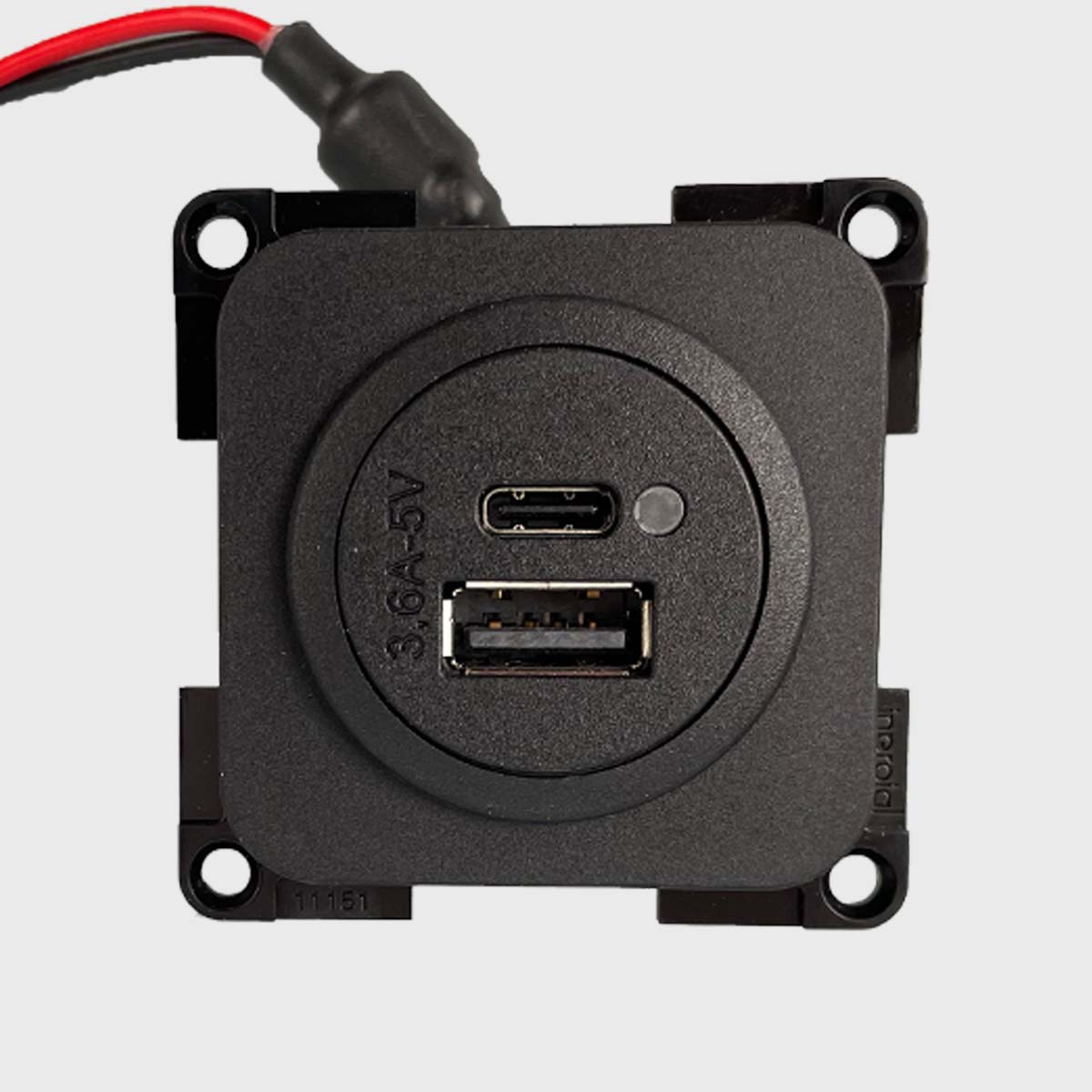 System 10.000 USB-C/A Doppelladesteckdose 12-24V