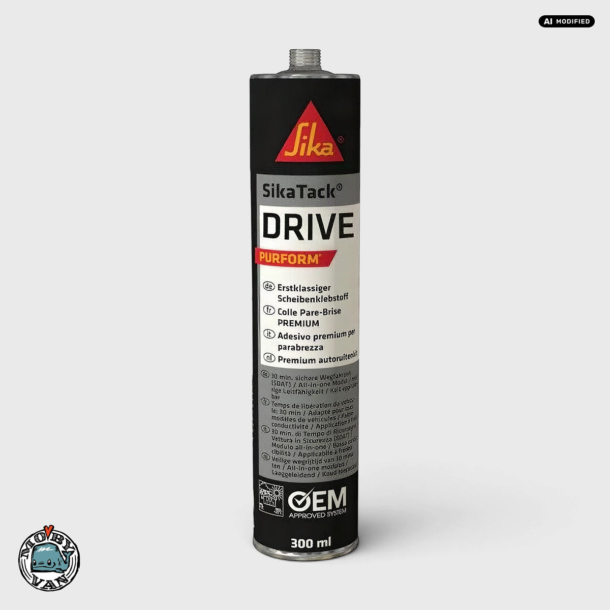 Sika SikaTack DRIVE (Purform) 300 ml Kartusche Schwarz