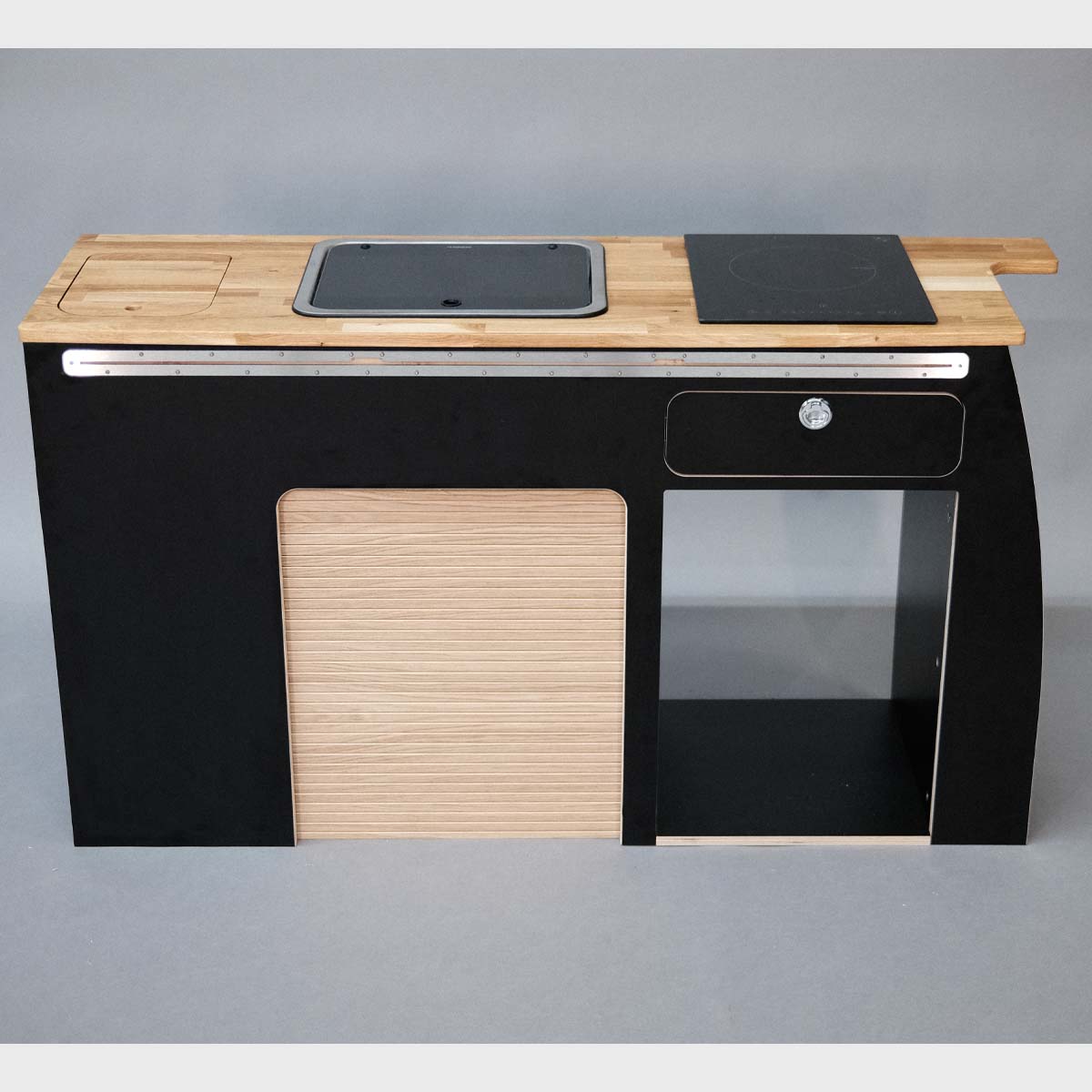 Arbeitsplatte MobyOne: Eiche & Bambus Optionen