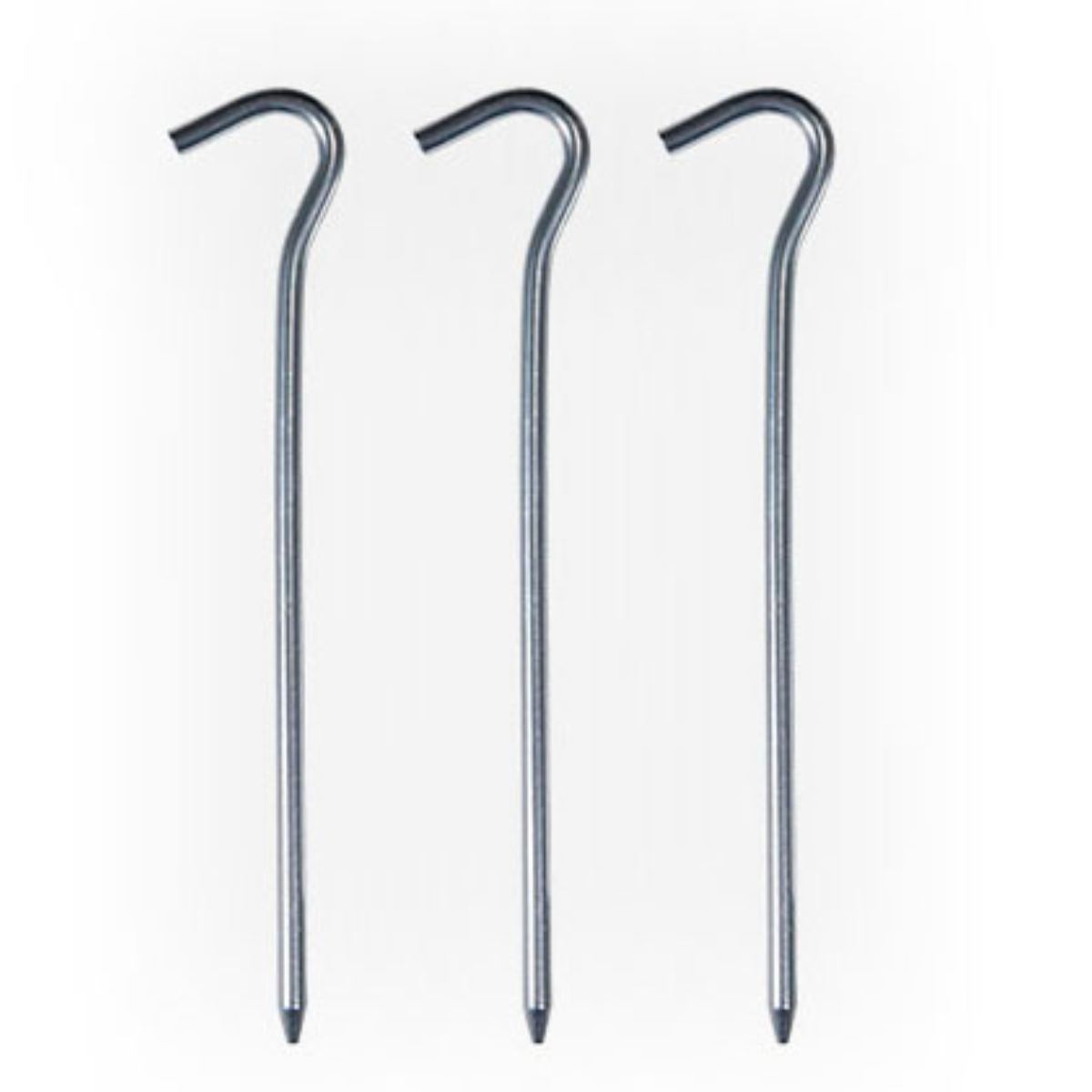 BENT Alu Erdnagel (3 Stück) 18 cm x 5 mm