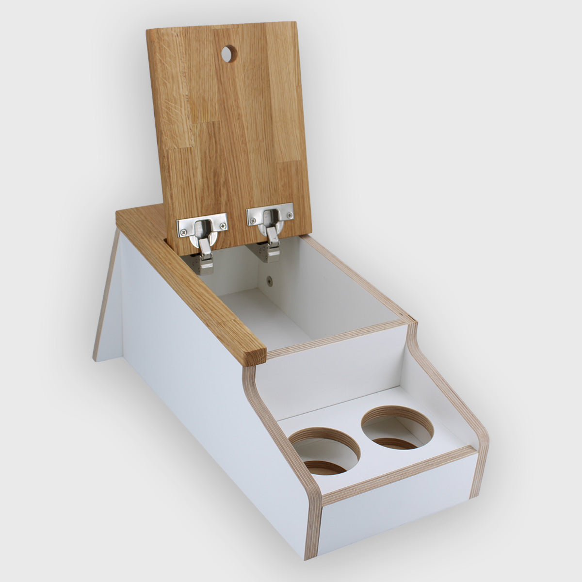 MobyCube - Organizer / Staukiste mit Getränkehaltern für VW T5-T6.1