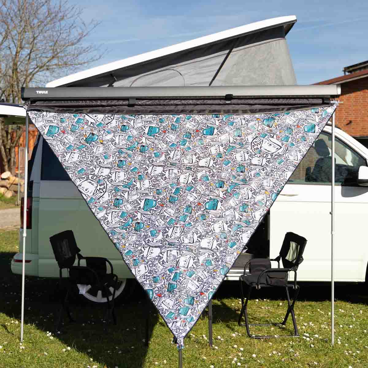 sonnensegel crosscamp BENT Verbindbares Sonnensegel "Zip-Canvas"