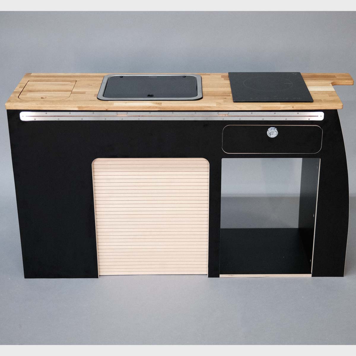 Möbelrollo 2er Set für MobyOne Schranksystem