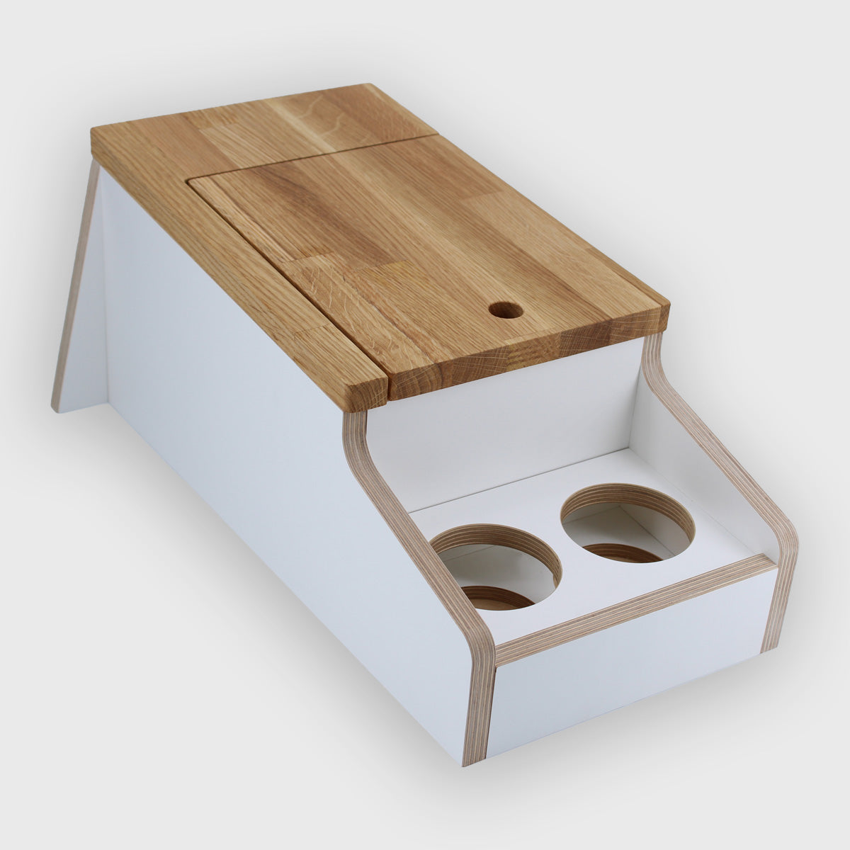 MobyCube - Organizer / Staukiste mit Getränkehaltern für VW T5-T6.1