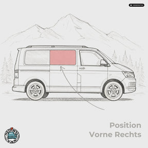 Seitenscheibe - Vorne | VW T5 T5.2 T6 T6.1