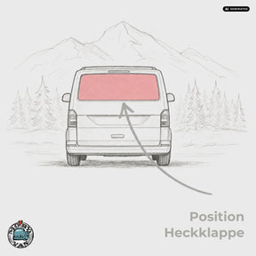 Heckscheibe - Heckklappe | VW T6 T6.1
