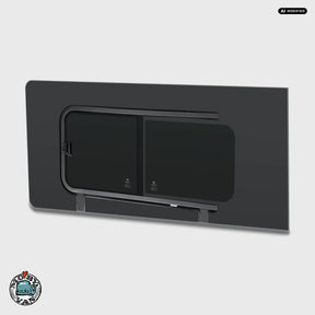 Schiebefenster - Vorne - getönt | Ford Transit Custom V710 / Ford Tourneo Custom V710 / VW New Transporter T7 / VW New Caravelle T7