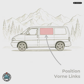 Schiebefenster - Vorne - getönt | VW T4