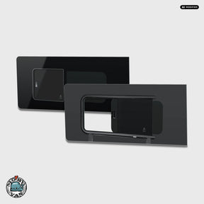 Schiebefenster - Vorne - getönt | Ford Transit Custom V710 / Ford Tourneo Custom V710 / VW New Transporter T7 / VW New Caravelle T7