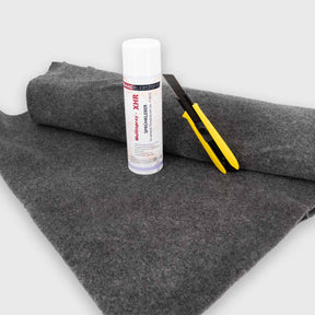 15m² 4-Wege Ultraflex Filz-Paket inkl. Sprühkleber und Cutter Messer