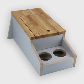 MobyCube - Organizer / Staukiste mit Getränkehaltern für VW T5-T6.1