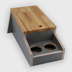 MobyCube - Organizer / Staukiste mit Getränkehaltern für VW T5-T6.1