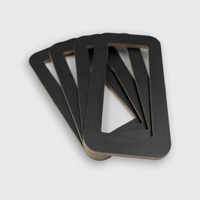 Cache-pieds d'ancrage de siège VW T5-T6.1, lot de 4