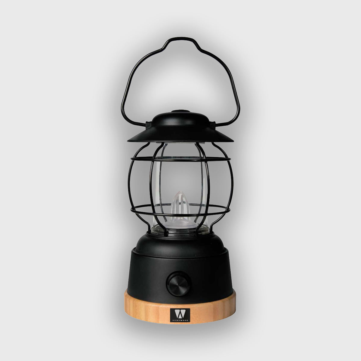 Woody Lantern Campinglampe dimmbar