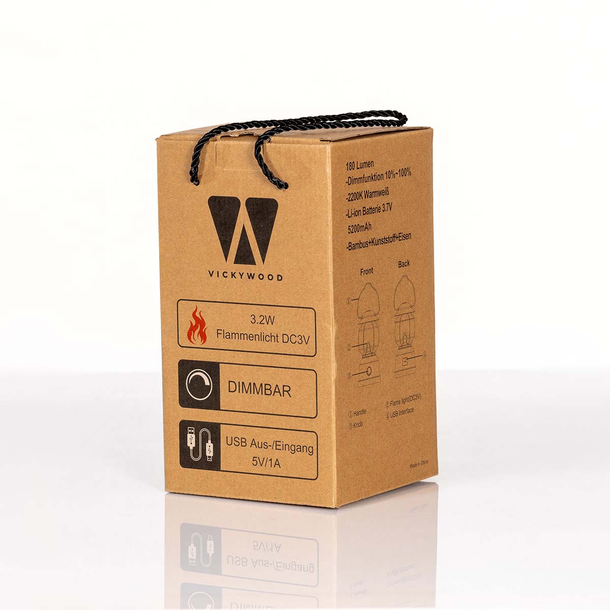 Lanterne de camping dimmable Woody