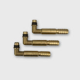 Queensize Camper Messingwinkel (3x) zum Anschluss an QC Mischer