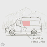 Schiebefenster vorne L2 L3 L4 Crafter 1 / MB Sprinter W907 W910 / MB Sprinter W906