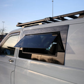 Ausstellfenster VW T5-T6.1 mitte Glas/Glas (mit/ohne Verdunkelung/Fliegengitter)