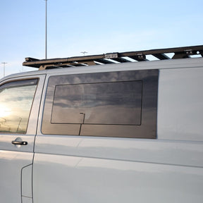 Ausstellfenster VW T5-T6.1 mitte Glas/Glas (mit/ohne Verdunkelung/Fliegengitter)