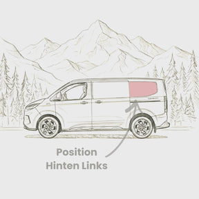 Seitenscheibe Hinten Ford Transit Custom V710 L1 (ab 2024) / New Transporter