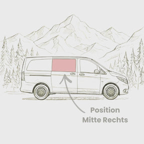 Schiebefenster Mitte MB Vito V-Klasse W447