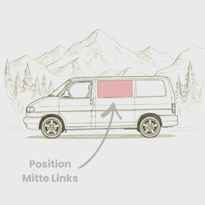 Schiebefenster Mitte VW T4