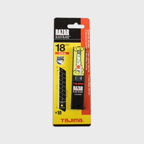 Tajima Razar Black Cutter Blades 18mm 10 pcs.