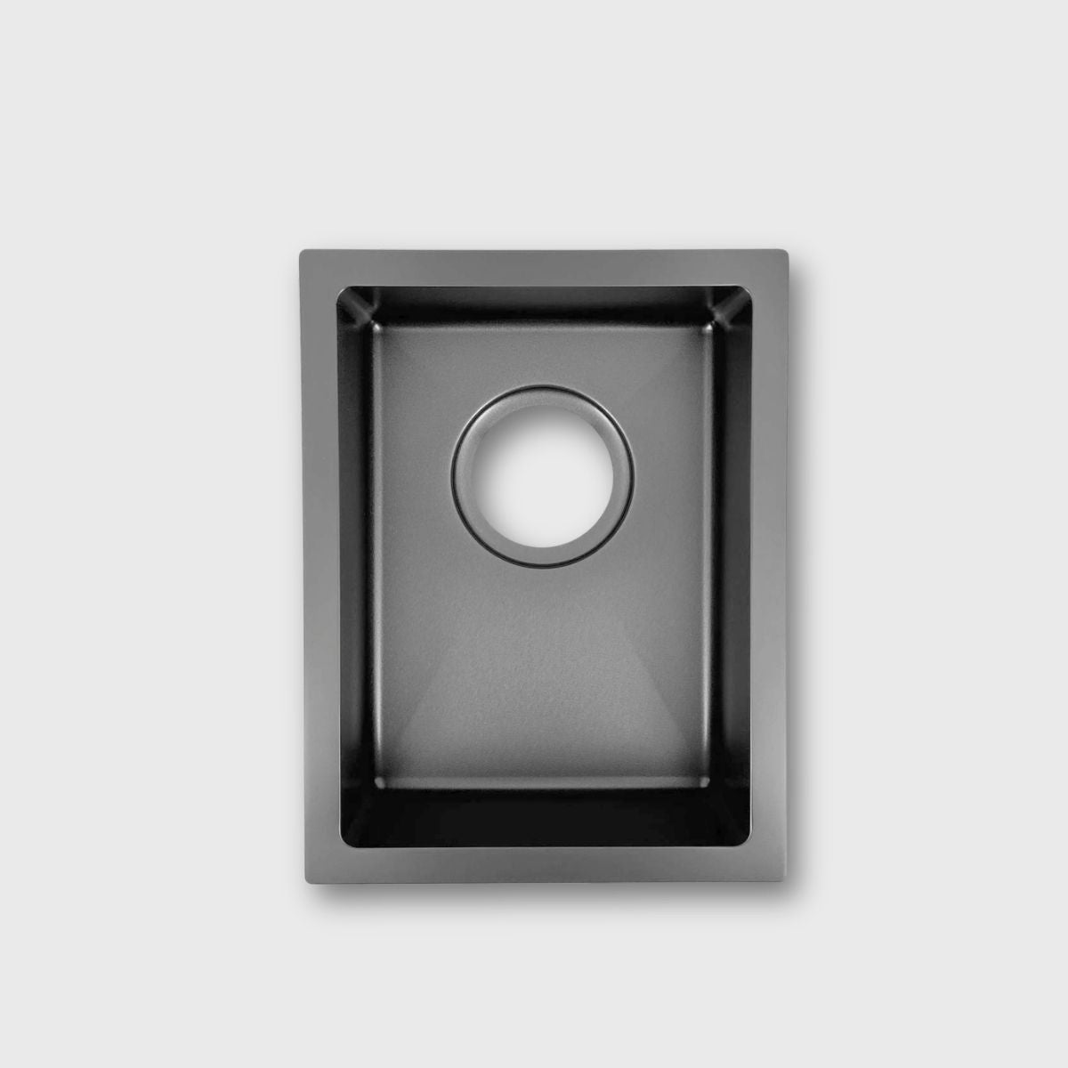 Queensize Camper Edelstahl Waschbecken [Dark Edition]