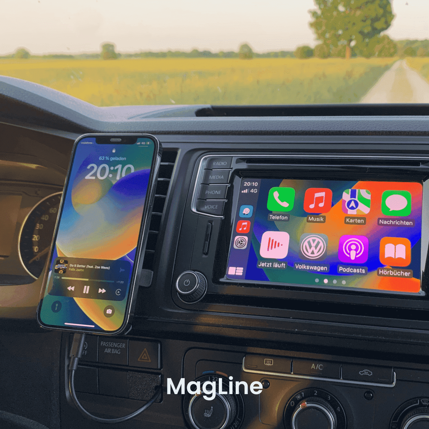 beev.holder VW T6 Handyhalterung