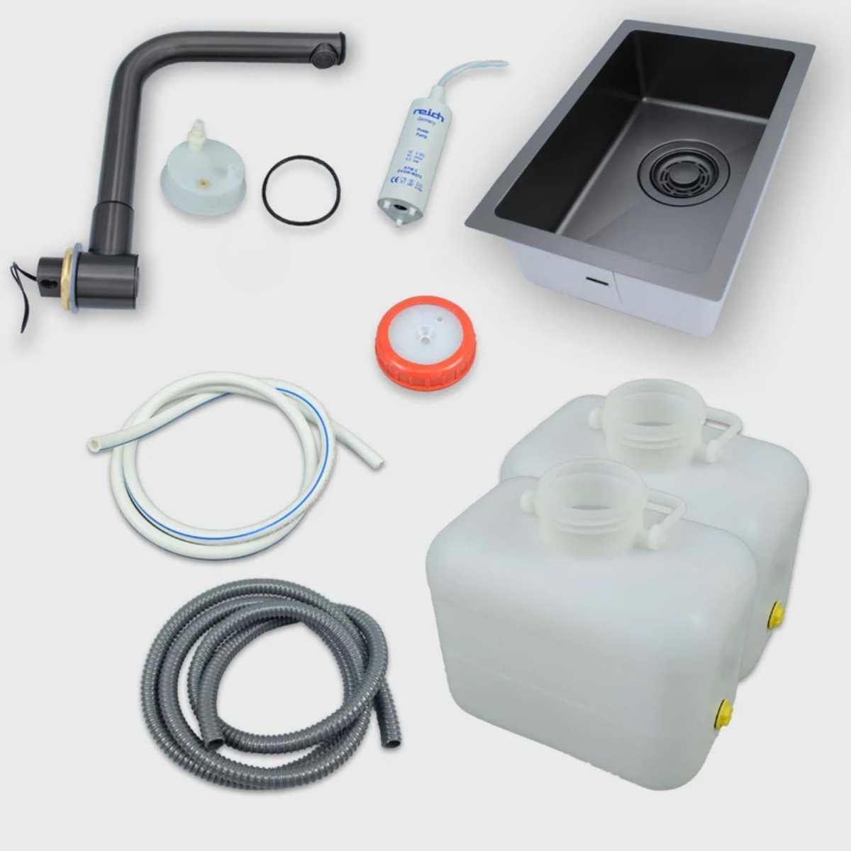 Wasserpaket für MobyOne 10L Queensize S Kaltwasser [Dark Edition]