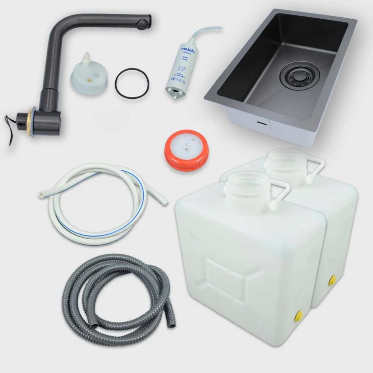 Wasserpaket für MobyOne 16l Queensize S Kaltwasser [Dark Edition]