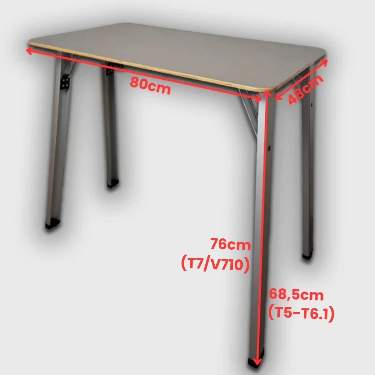 Schiebetürverkleidung inkl. Premium Campingtisch VW T5-T6.1 / VW T7 / Ford V710
