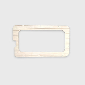 Garniture de fenêtre, porte coulissante côté passager avec pré-équipement rideau VW T5-T6.1
