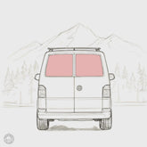 Heckscheibe Flügeltür VW T5-T6.1 (Normaldach)