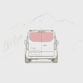 Rear Window Barn Door Ford Transit Custom (2012 - 2023)