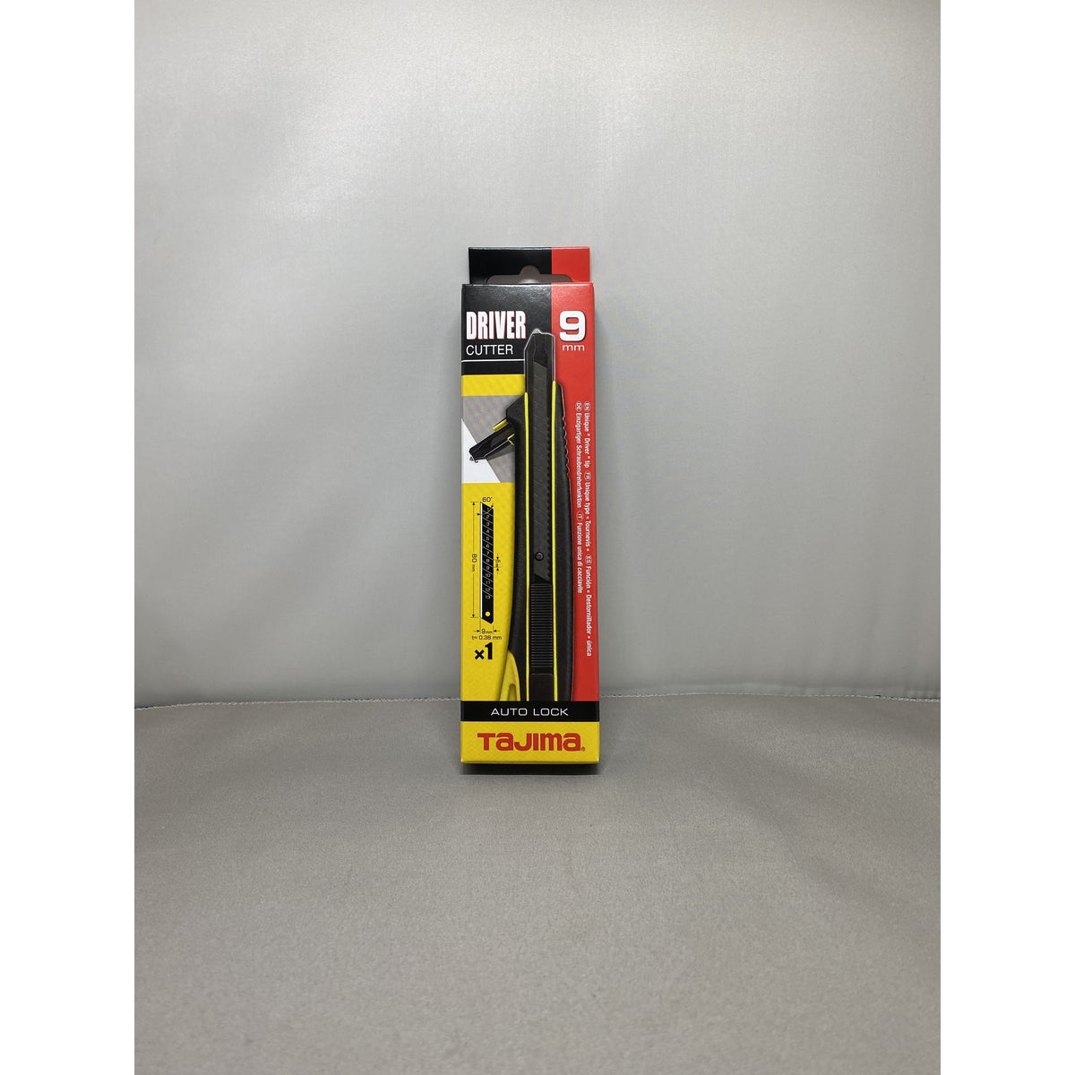 Lames de cutter Tajima Razar noires 9mm 10 pièces