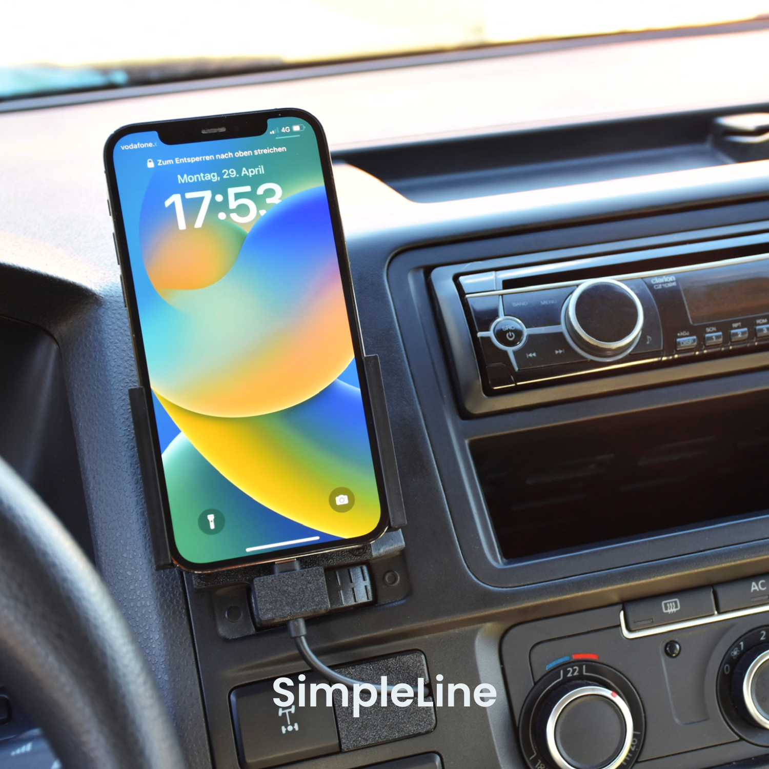 beev.holder VW T5.2 Phone Mount
